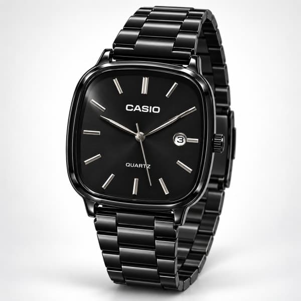 نظارة Casio Square Classic – Full Black على عارض